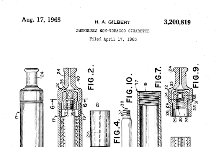 Geschichte - E-Zigaretten ab 1963: Herbert A. Gilbert & Hon Lik