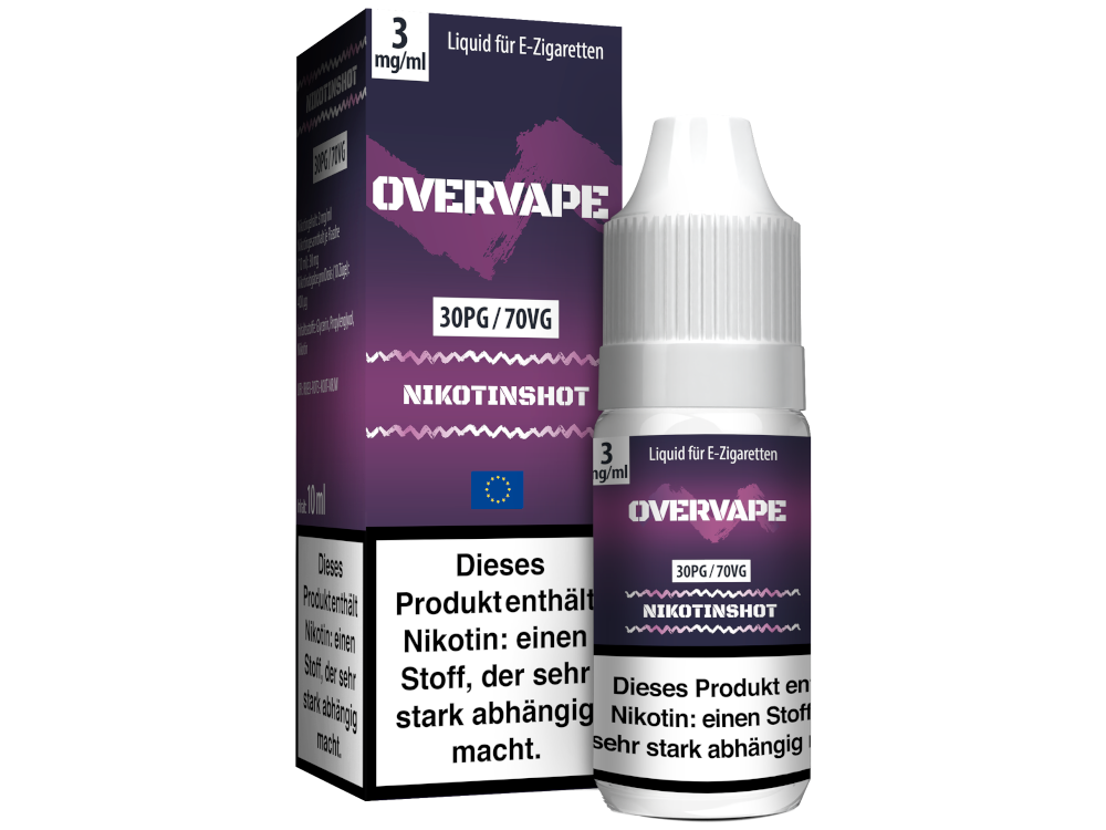 Overvape - 10 ml Nikotin Shot