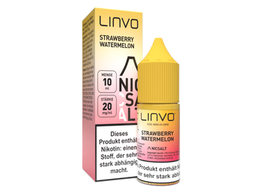 Linvo - Strawberry Watermelon - Nikotinsalz Liquid